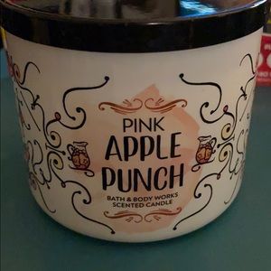 Bath & Body Works Pink Apple Punch Candle